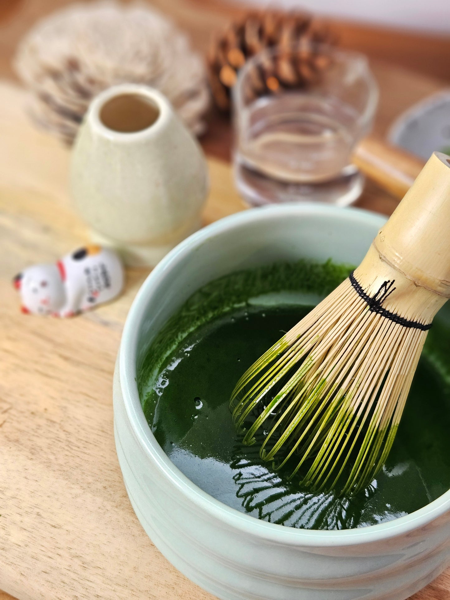Bamboo Matcha Whisk and Scoop Set