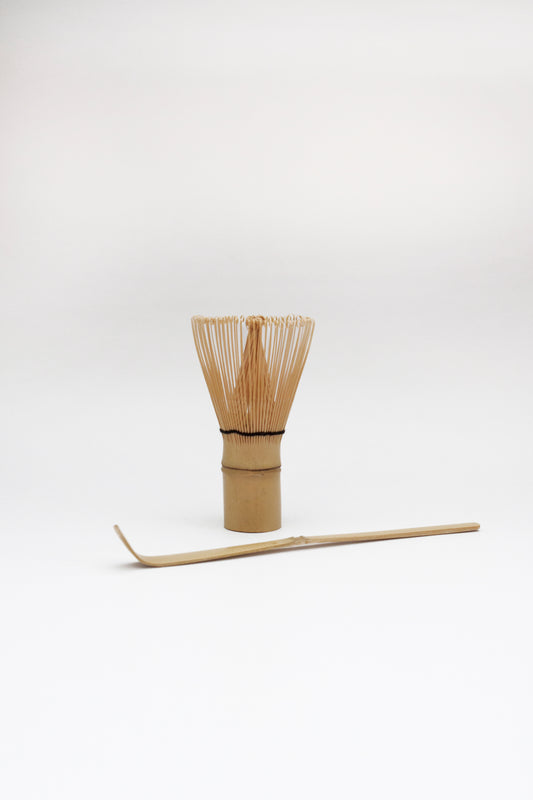 Bamboo Matcha Whisk and Scoop Set
