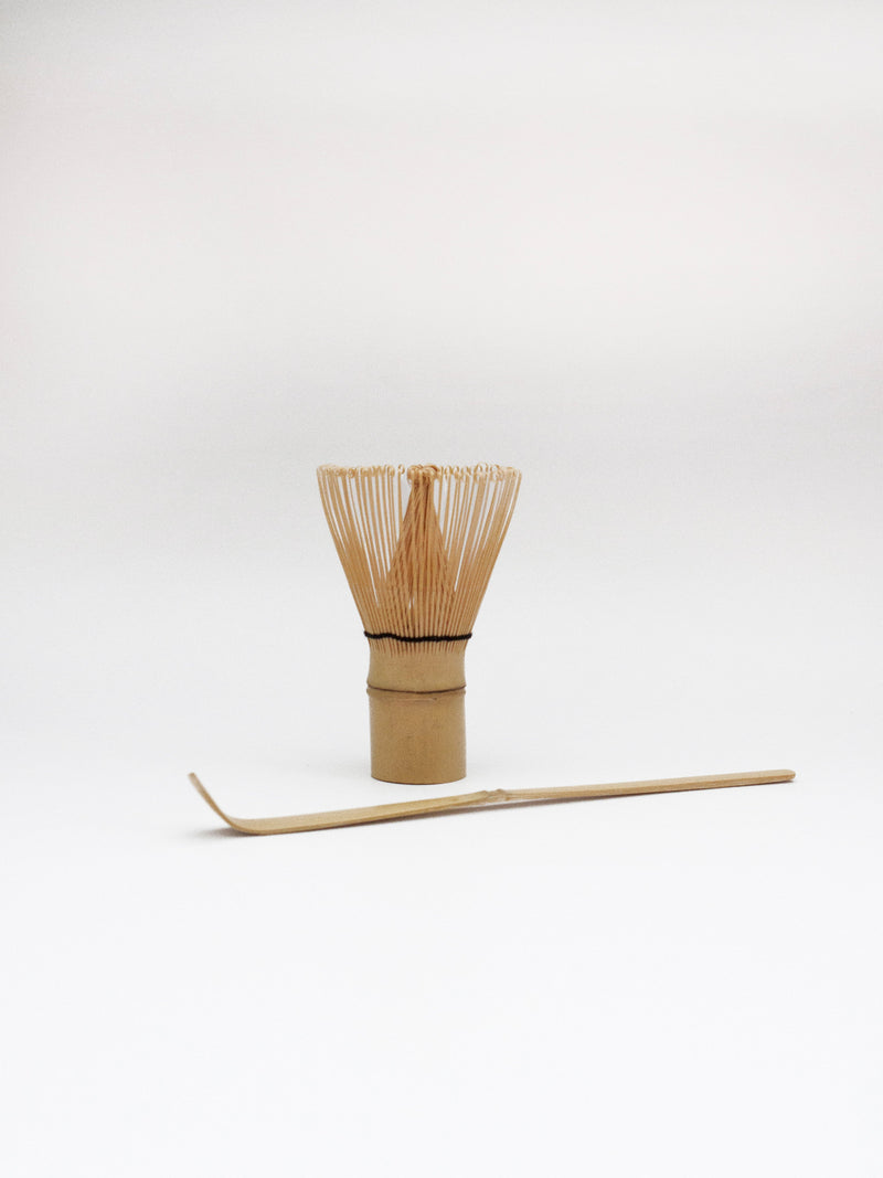 Bamboo Matcha Whisk and Scoop Set