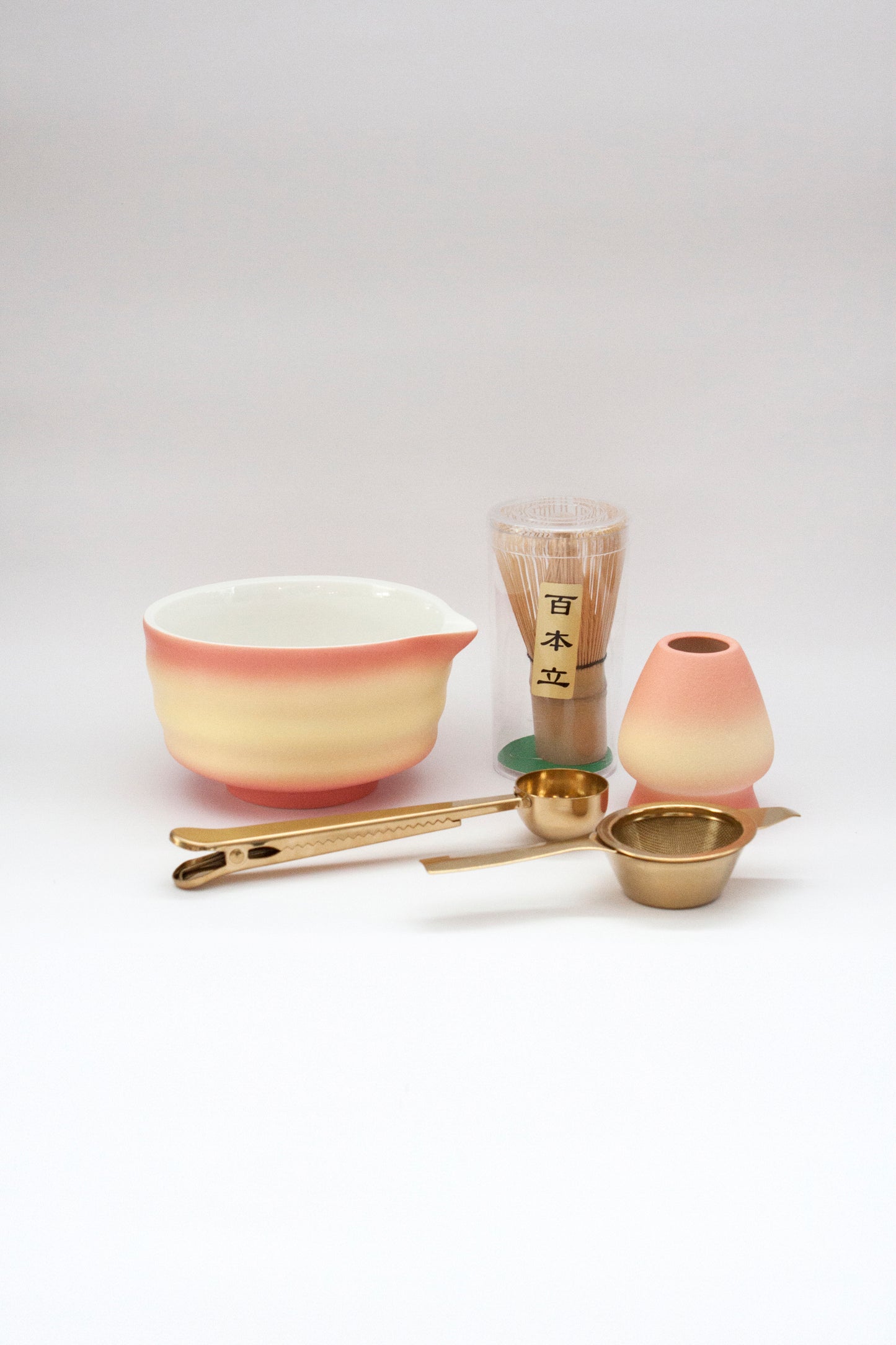 Aiko Peach Blossom Matcha Set