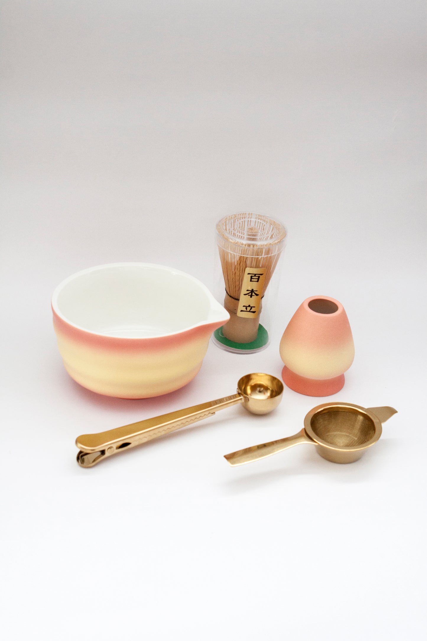 Aiko Peach Blossom Matcha Set
