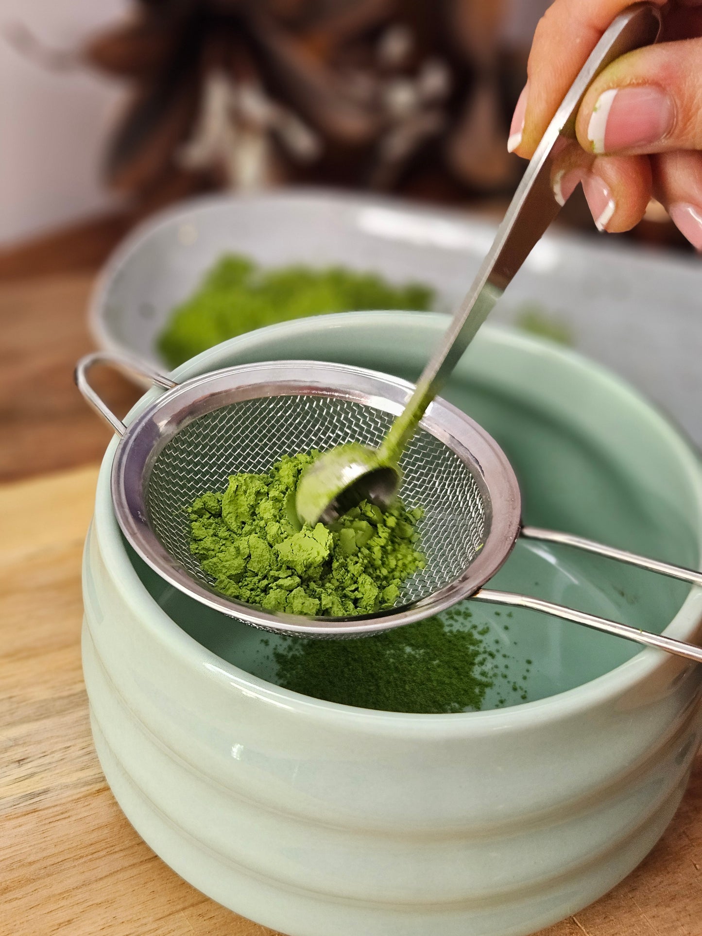 Uji Decaf Matcha Tin 30g + Nakama Ceremonial Matcha 100g Bundle