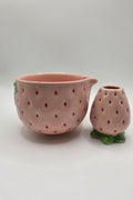Strawberry Matcha Bowl + Whisk Holder + Bamboo Whisk + Bamboo Scoop (Limited Edition)
