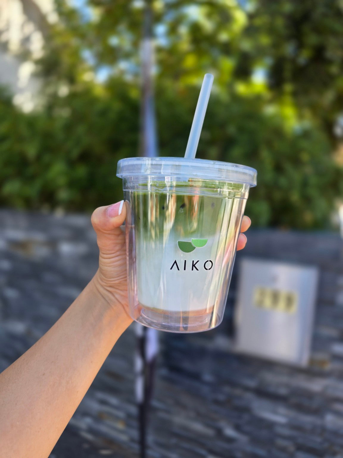 Double Wall Tumbler with straw